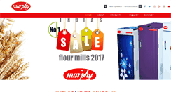 Desktop Screenshot of murphyflourmills.com